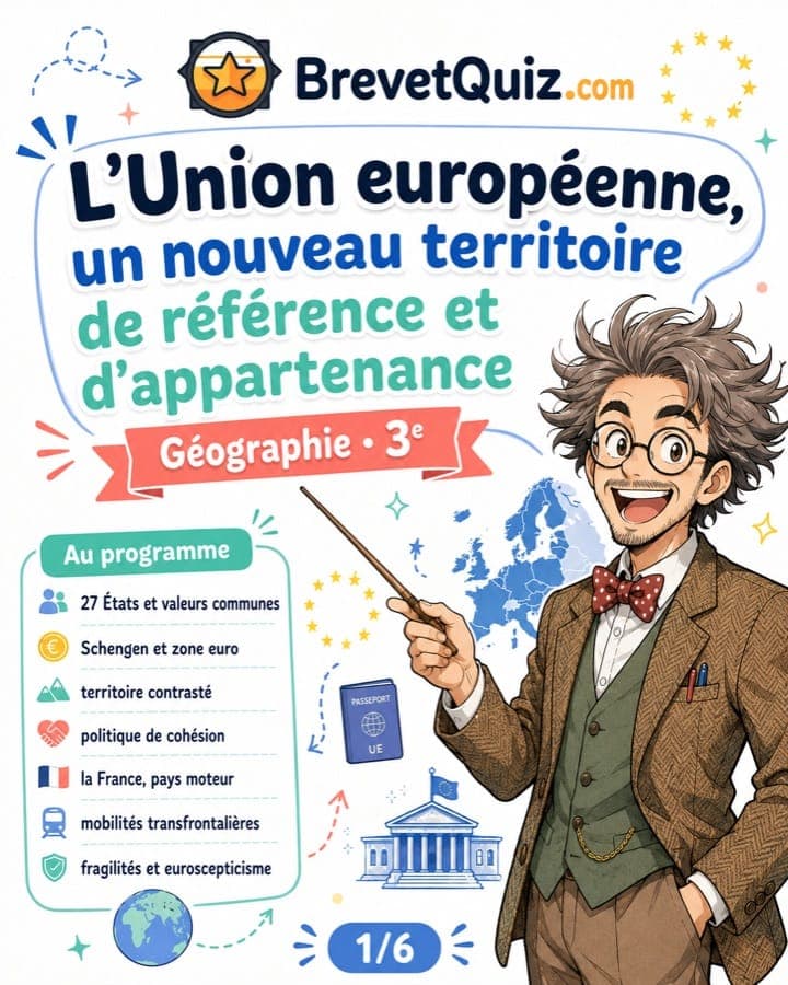 Fiche de révision — L'Union européenne