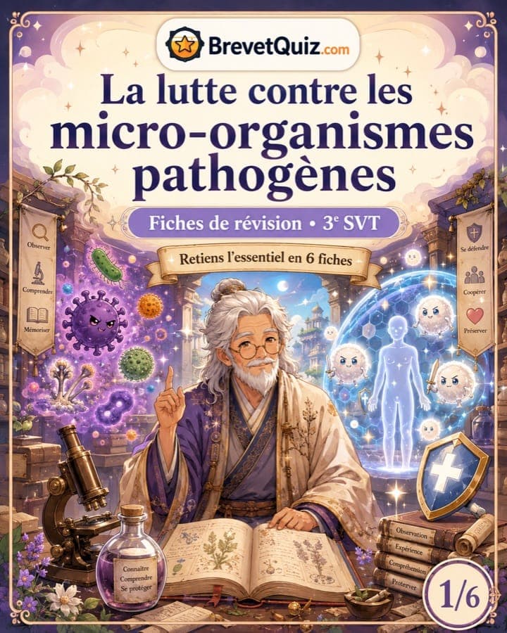 Fiche de révision — Micro-organismes et défenses