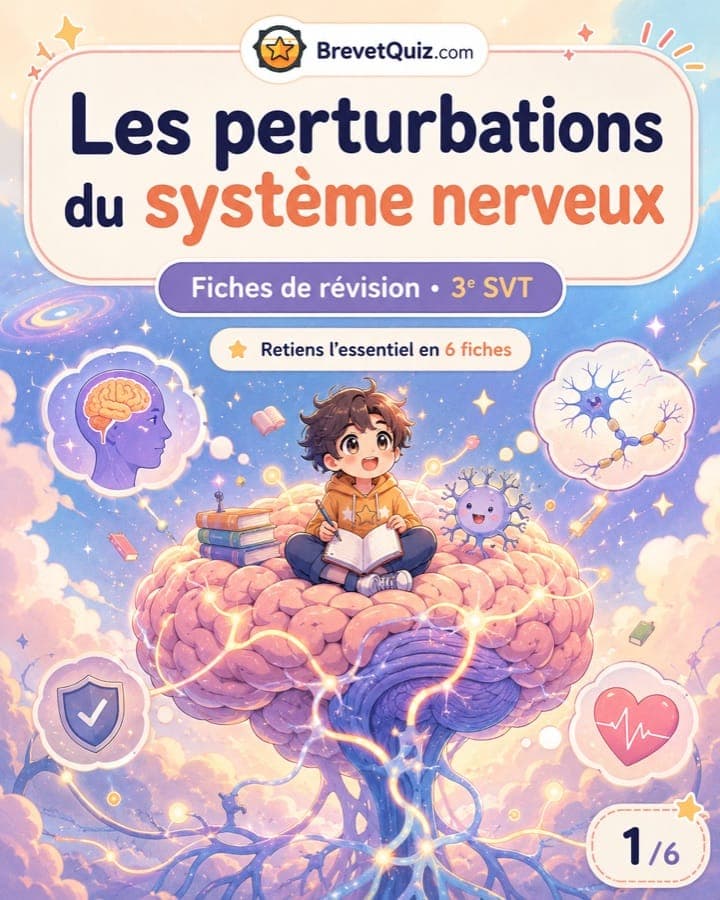 Fiche de révision — Le système nerveux