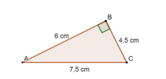 Triangle rectangle ABC