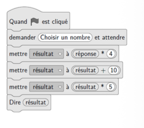 Programme Scratch de Fred